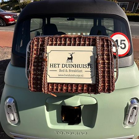 B&B Het Duinhuisje Met Jacuzzi, Gratis Parkeren, 2 Fietsen Te Leen, Airco ซานด์โวร์ต ภายนอก รูปภาพ